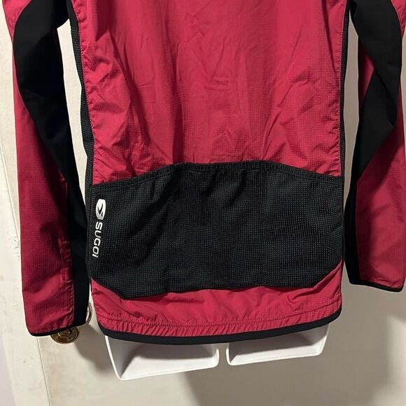 SUGOI Cranberry Red and Black RS Zap Jacket-S - Picture 6 of 11